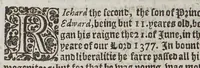 An illustration from The abridgement of the English Chronicle, (1618)