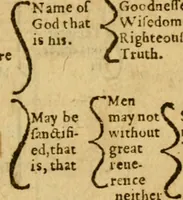 An illustration from An abridgement of the Institution of the Christian religion writen by M. Ihon Caluin : wherein briefe and sound aunsweres to the objections of the adversaries are set downe (1585)