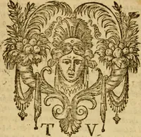 An illustration from An abridgement of the Institution of the Christian religion writen by M. Ihon Caluin : wherein briefe and sound aunsweres to the objections of the adversaries are set downe (1585)