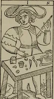 An illustration from Absolute key to occult science : The tarot of the Bohemians. The most ancient book in the world. For the exclusive use of initiates (1892)