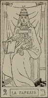 An illustration from Absolute key to occult science : The tarot of the Bohemians. The most ancient book in the world. For the exclusive use of initiates (1892)