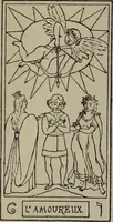 An illustration from Absolute key to occult science : The tarot of the Bohemians. The most ancient book in the world. For the exclusive use of initiates (1892)