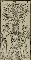 An illustration from Absolute key to occult science : The tarot of the Bohemians. The most ancient book in the world. For the exclusive use of initiates (1892)