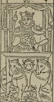 An illustration from Absolute key to occult science : The tarot of the Bohemians. The most ancient book in the world. For the exclusive use of initiates (1892)