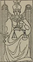 An illustration from Absolute key to occult science : The tarot of the Bohemians. The most ancient book in the world. For the exclusive use of initiates (1892)
