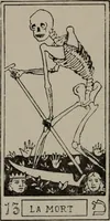 An illustration from Absolute key to occult science : The tarot of the Bohemians. The most ancient book in the world. For the exclusive use of initiates (1892)