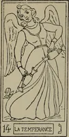 An illustration from Absolute key to occult science : The tarot of the Bohemians. The most ancient book in the world. For the exclusive use of initiates (1892)