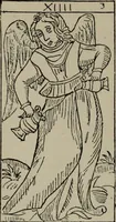 An illustration from Absolute key to occult science : The tarot of the Bohemians. The most ancient book in the world. For the exclusive use of initiates (1892)