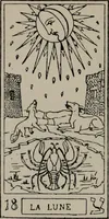 An illustration from Absolute key to occult science : The tarot of the Bohemians. The most ancient book in the world. For the exclusive use of initiates (1892)