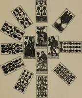An illustration from Absolute key to occult science : The tarot of the Bohemians. The most ancient book in the world. For the exclusive use of initiates (1892)