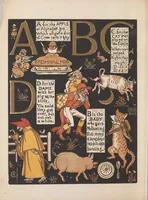 Picture 1 of 5 from The absurd A.B.C (1874), leaf 2