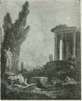 An illustration from Académiciens d'autrefois (1914)