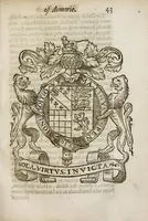 An illustration from The accedence of armorie (1597)