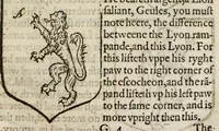 An illustration from The accedence of armorie (1597)