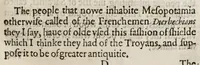 An illustration from The accedence of armorie (1597)