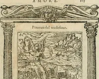 Picture 195 of 362 from Diverse imprese accommodate a diuerse moralità : con versi che i loro significati dichiarano insieme con molte altre nella lingua italiana non piu tradotte (1564), leaf 106