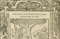 Picture 215 of 362 from Diverse imprese accommodate a diuerse moralità : con versi che i loro significati dichiarano insieme con molte altre nella lingua italiana non piu tradotte (1564), leaf 115