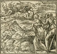An illustration from Diverse imprese accommodate a diuerse moralità : con versi che i loro significati dichiarano insieme con molte altre nella lingua italiana non piu tradotte (1564)