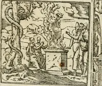 An illustration from Diverse imprese accommodate a diuerse moralità : con versi che i loro significati dichiarano insieme con molte altre nella lingua italiana non piu tradotte (1564)