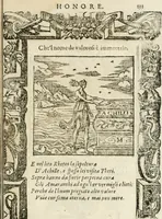 Picture 261 of 362 from Diverse imprese accommodate a diuerse moralità : con versi che i loro significati dichiarano insieme con molte altre nella lingua italiana non piu tradotte (1564), leaf 136