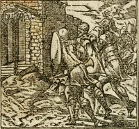 An illustration from Diverse imprese accommodate a diuerse moralità : con versi che i loro significati dichiarano insieme con molte altre nella lingua italiana non piu tradotte (1564)