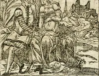 An illustration from Diverse imprese accommodate a diuerse moralità : con versi che i loro significati dichiarano insieme con molte altre nella lingua italiana non piu tradotte (1564)