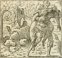 An illustration from Diverse imprese accommodate a diuerse moralità : con versi che i loro significati dichiarano insieme con molte altre nella lingua italiana non piu tradotte (1564)
