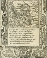 An illustration from Diverse imprese accommodate a diuerse moralità : con versi che i loro significati dichiarano insieme con molte altre nella lingua italiana non piu tradotte (1564)