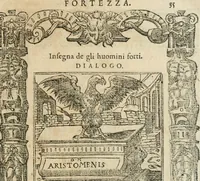 Picture 65 of 362 from Diverse imprese accommodate a diuerse moralità : con versi che i loro significati dichiarano insieme con molte altre nella lingua italiana non piu tradotte (1564), leaf 38