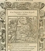 Picture 79 of 362 from Diverse imprese accommodate a diuerse moralità : con versi che i loro significati dichiarano insieme con molte altre nella lingua italiana non piu tradotte (1564), leaf 45