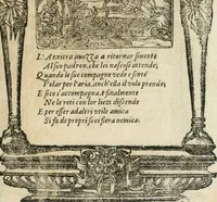 Picture 100 of 362 from Diverse imprese accommodate a diuerse moralità : con versi che i loro significati dichiarano insieme con molte altre nella lingua italiana non piu tradotte (1564), leaf 56