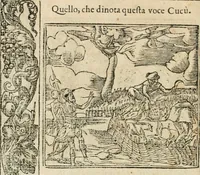 An illustration from Diverse imprese accommodate a diuerse moralità : con versi che i loro significati dichiarano insieme con molte altre nella lingua italiana non piu tradotte (1564)