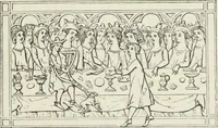 An illustration from Some account of domestic architecture in England from Edward I to Richard II, with notices of foreign examples and numerous illustrations of existing remains from original drawings (1882)