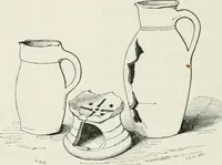 An illustration from Some account of domestic architecture in England from Edward I to Richard II, with notices of foreign examples and numerous illustrations of existing remains from original drawings (1882)