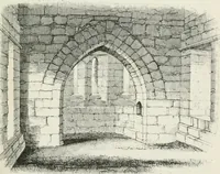 An illustration from Some account of domestic architecture in England from Edward I to Richard II, with notices of foreign examples and numerous illustrations of existing remains from original drawings (1882)