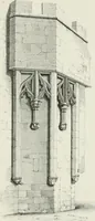 An illustration from Some account of domestic architecture in England from Edward I to Richard II, with notices of foreign examples and numerous illustrations of existing remains from original drawings (1882)