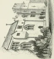 An illustration from Some account of domestic architecture in England from Edward I to Richard II, with notices of foreign examples and numerous illustrations of existing remains from original drawings (1882)