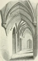 An illustration from Some account of domestic architecture in England from Edward I to Richard II, with notices of foreign examples and numerous illustrations of existing remains from original drawings (1882)