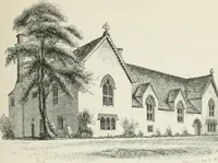 An illustration from Some account of domestic architecture in England from Edward I to Richard II, with notices of foreign examples and numerous illustrations of existing remains from original drawings (1882)