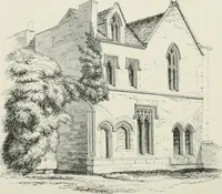 An illustration from Some account of domestic architecture in England from Edward I to Richard II, with notices of foreign examples and numerous illustrations of existing remains from original drawings (1882)