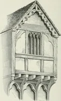 An illustration from Some account of domestic architecture in England from Edward I to Richard II, with notices of foreign examples and numerous illustrations of existing remains from original drawings (1882)