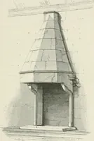 An illustration from Some account of domestic architecture in England from Edward I to Richard II, with notices of foreign examples and numerous illustrations of existing remains from original drawings (1882)