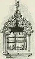 An illustration from Some account of domestic architecture in England from Edward I to Richard II, with notices of foreign examples and numerous illustrations of existing remains from original drawings (1882)