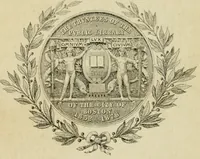 An illustration from An account of the English dramatick poets, or, Some observations and remarks on the lives and writings, of all those that have publish'd either comedies, tragedies, tragi-comedies, pastorals, masques, interludes, farces, or opera's in the English tongue (1691)