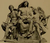An illustration from An account of the exercises at the dedication and presentation to the city of Boston of the O'Reilly Monument, June 20, 1896 (1897)