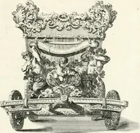 An illustration from An account of His Excellence Roger Earl of Castlemaine's embassy : from His Sacred Majesty James the IId., King of England, Scotland, France, and Ireland, &c., to His Holiness Innocent XI. (1688)