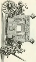 An illustration from An account of His Excellence Roger Earl of Castlemaine's embassy : from His Sacred Majesty James the IId., King of England, Scotland, France, and Ireland, &c., to His Holiness Innocent XI. (1688)