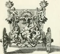 An illustration from An account of His Excellence Roger Earl of Castlemaine's embassy : from His Sacred Majesty James the IId., King of England, Scotland, France, and Ireland, &c., to His Holiness Innocent XI. (1688)