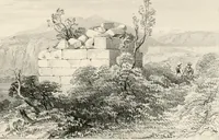 An illustration from Account of the Ionic trophy monument excavated at Xanthus (1848)