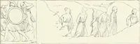 An illustration from Account of the Ionic trophy monument excavated at Xanthus (1848)